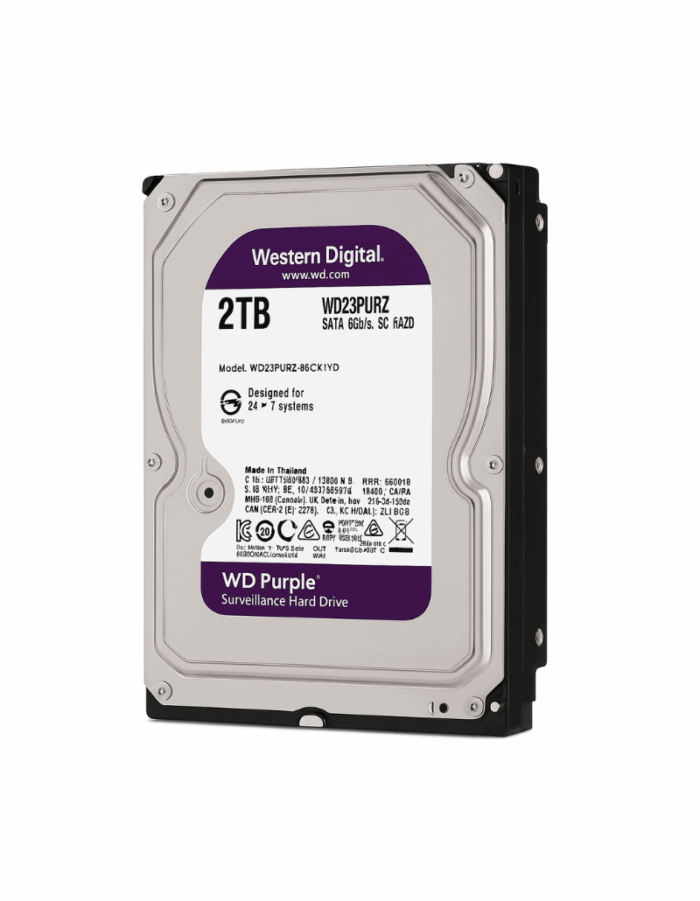 DISCO DURO INTERNO 2TB WD Purple WD23PURZ - Imagen 2