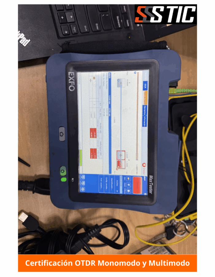 Certificación OTDR fibra óptica EXFO en Perú | SSSTIC - Imagen 2